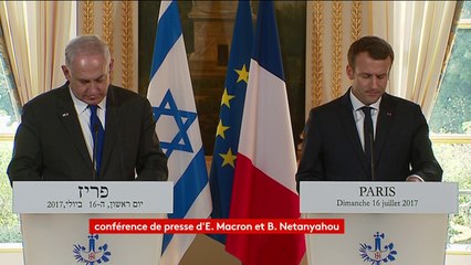 Israël/Palestine : Macron appelle à une "reprise des négociations" pour "une solution à deux Etats"