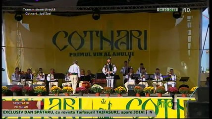 Alexandru Sahlean - Festivalul Cotnari - Iasi - 04.10.2015