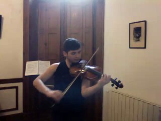 Grave-Sonata 2 para violín solo, Bach