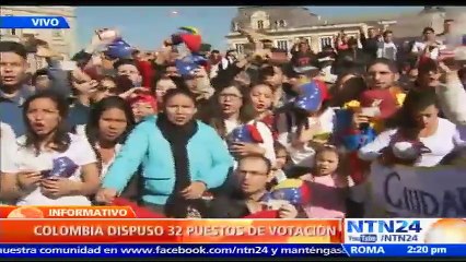 “Se espera que haya una audiencia de 100.000 personas en la plaza de Bolívar": coordinador de jornada de consulta popular venezolana en Colombia