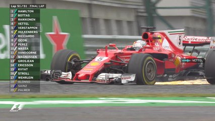 Grand Prix de Grande-Bretagne - La crevaison dramatique de Vettel