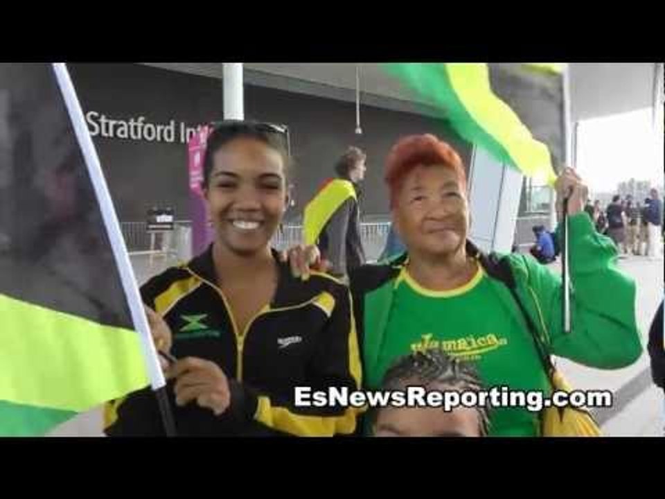 Usain Bolt Fans In London - invade london
