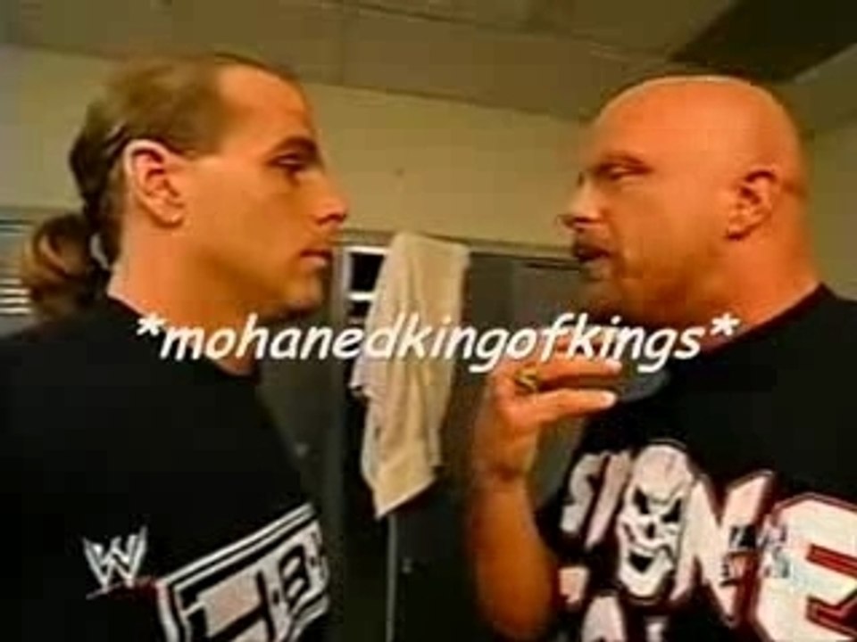 Stone Cold And Shawn Michaels Backstage