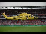 16-07-2017 Nieuwe aanwinsten Feyenoord geland met helikopter in De Kuip