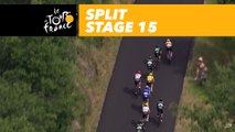 Cassure dans le peloton / Split in the peloton - Étape 15 / Stage 15 - Tour de France 2017