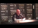 Dana White: Conor Beat Mayweather Verbally Now Lets See Physically - esnews boxing