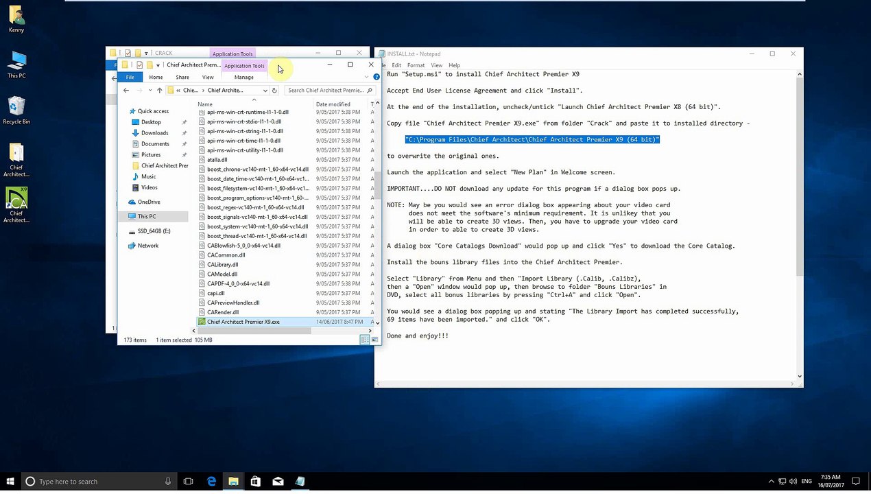 Chief Architect X9 WIN10