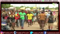 Invasión pacifica de haitianos en el país-Nuria-Video