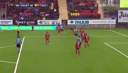 Kevin Walker Goal HD - Ostersunds	1-1	Djurgarden 16.07.2017
