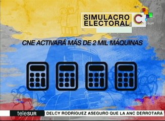 Organiza el CNE venezolano simulacro de elección de la ANC
