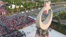 احتفالات حاشدة بالذكرى الأولى لفشل الانقلاب في تركيا