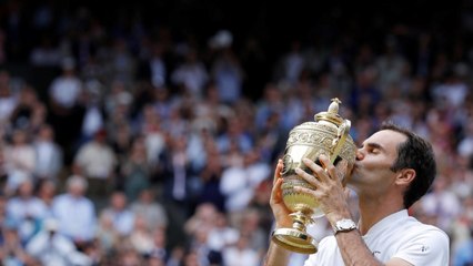 Roger Federer wins record eighth Wimbledon title