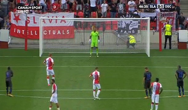 Milan Škoda Penalty GOAL HD - Slavia Prague (Cze) 1-1 Nice (Fra) 16.07.2017