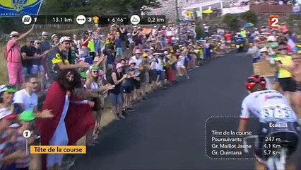 Tour de France: Quand un spectateur se déshabille et fait la course en tête en direct sur France 2