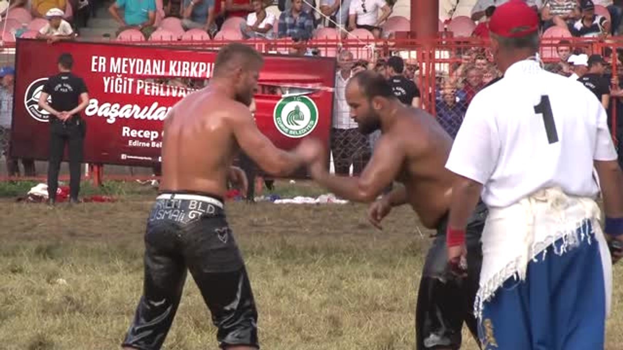 656. Tarihi Kırkpınar Yağlı Güreşlerinde Başpehlivan Ismail Balaban Oldu (2)