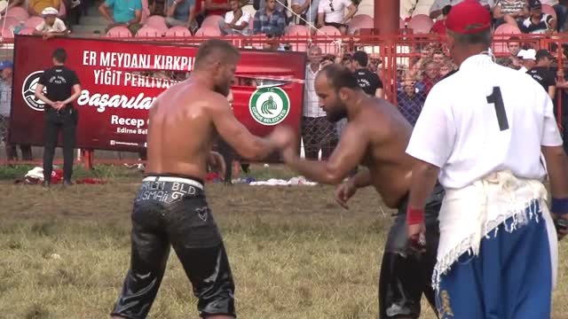 656. Tarihi Kırkpınar Yağlı Güreşlerinde Başpehlivan Ismail Balaban Oldu (2)