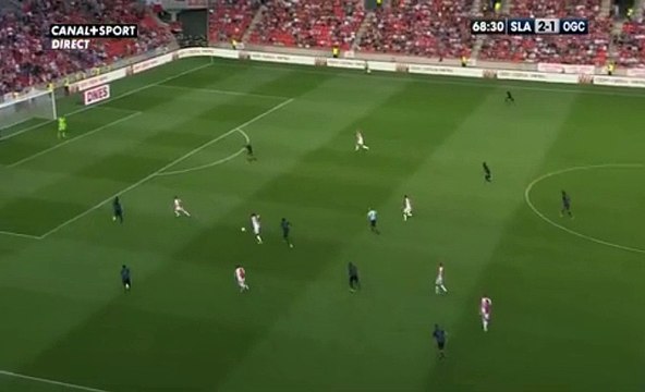 Mick van Buren GOAL HD - Slavia Prague (Cze) 3-1 Nice (Fra) 16.07.2017