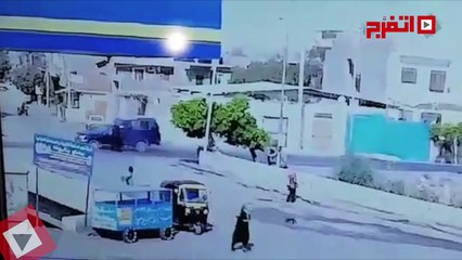 اتفرج| لحظة اغتيال أفراد الشرطة بالبدرشين