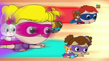 Ding Dong Bell Song | Bottle Squad | Superhero Babies | Songs For Babies | Children Nursery Rhymes