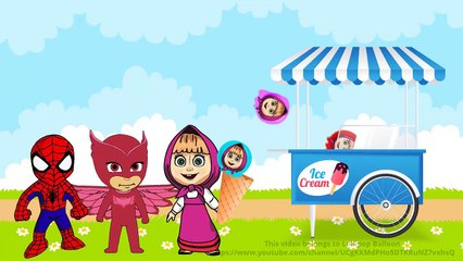 الرجل العنكبوت & مسحه سباحة كاملة من الآيس كريم الرسوم المتحركة ل?