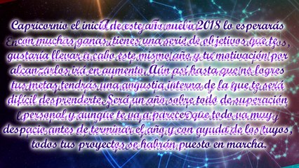Horóscopo Capricornio 2018 - Predicción Zodiacal Capricornio 2018