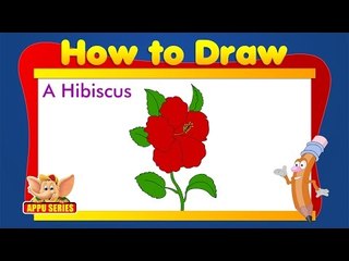 Learn to Draw Flower - Draw a Hibiscus