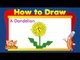 Learn to Draw Flower - Draw a Dandelion