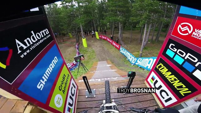 Troy Brosnan's Winning Run - UCI MTB World Cup Vallnord/Andorra