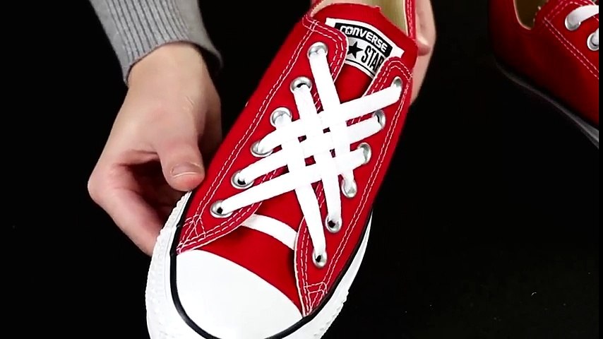 Ayakkabılarınız İçin 6 Şık Bağcık Bağlama Yöntemi - Dailymotion Video
