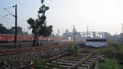 TATA WAM-4 speeding through Deulti with Ispat Express