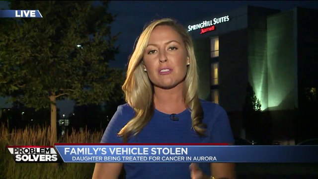 Family`s Car Stolen From Nearby Parking Lot as Daughter Battles Cancer in Hospital