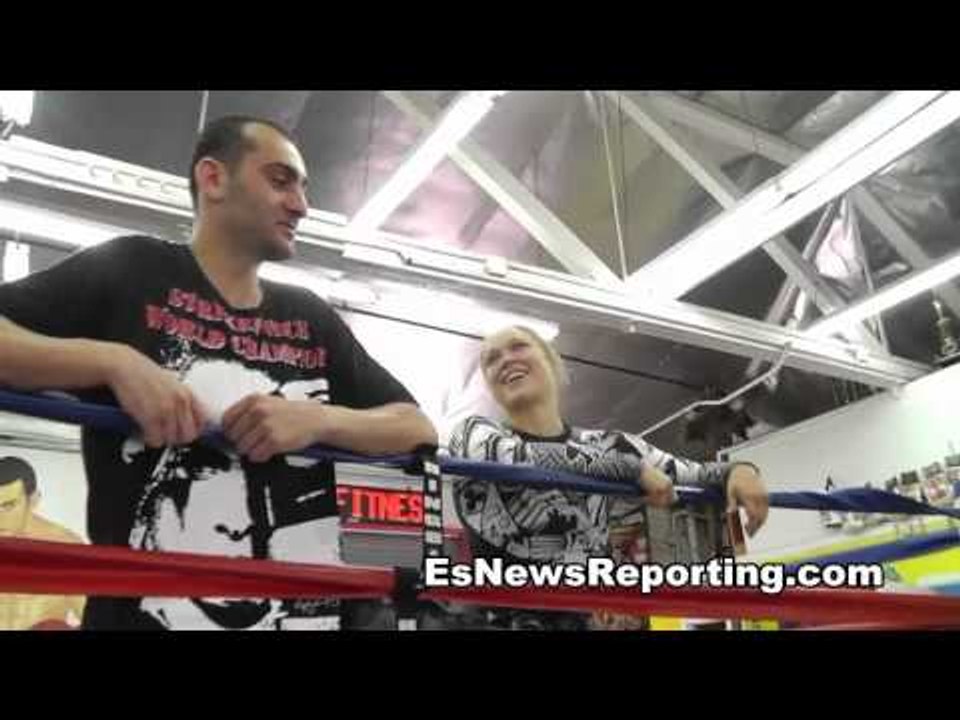 RONDA ROUSEY Sister A Reporter for ESPN