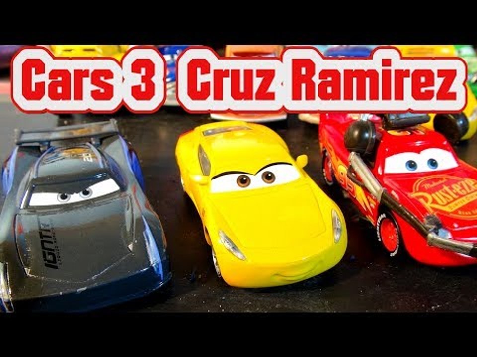 Cars 3 Spoilers Cruz Ramirez with Jackson Storm and Lightning McQueen ...