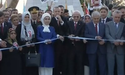Erdogan Resmikan Monumen Peringatan Korban Kudeta Gagal