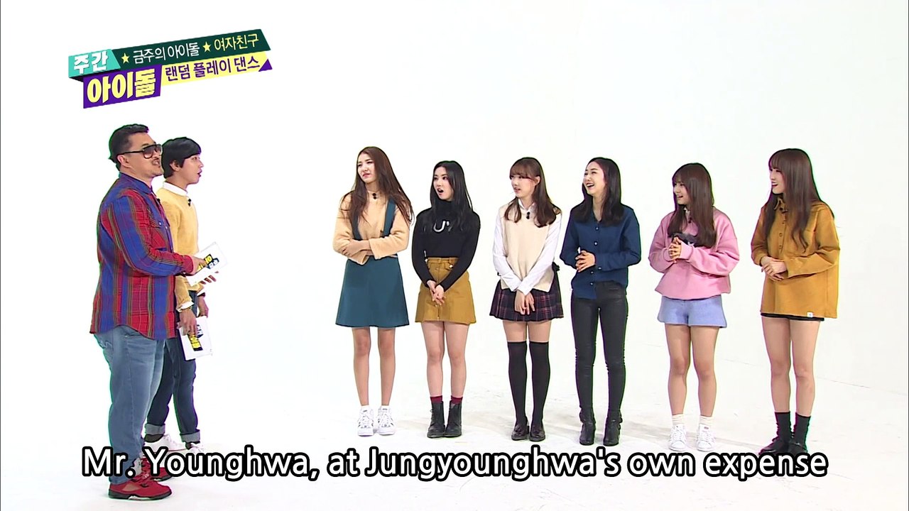 (ENG SUB : Weekly Idol ep.236) GFRIEND's Random...