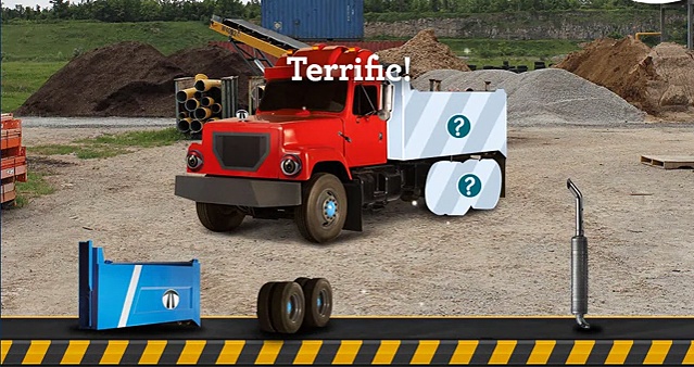 Trucks for children – Construction game – trucks for kids