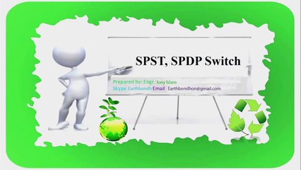SPST - SPDT switch in bangla | Switch Connection