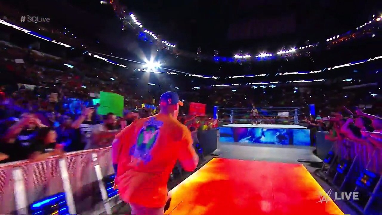 Rusev & Owens ruin Styles’ U.S Champion Open Challenge against Cena: SmackDown LIVE, July 11, 2017