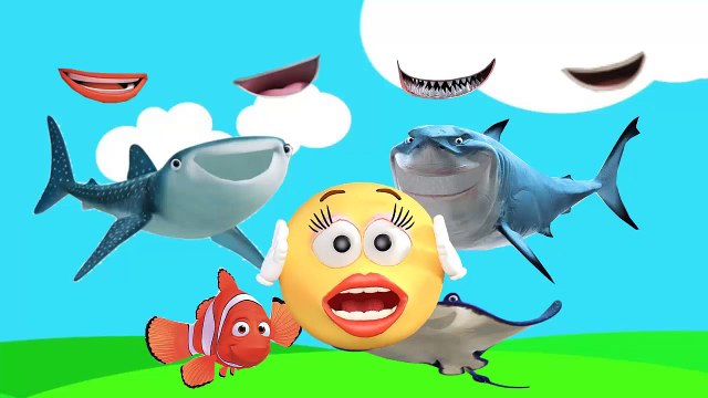 Wrong Mouth Funny Learn Sea Animals Shark Names Finger Family Nursery Song Kids