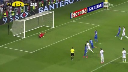 Daniele De Rossi Penalty GOAL HD - Italy 3-0 Uruguay 07.06.2017