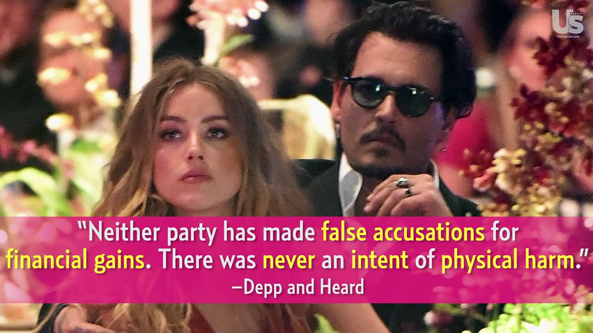 Johnny Depp and Amber Heard Settle Divorce Case