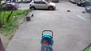 Mommy saves her baby from death