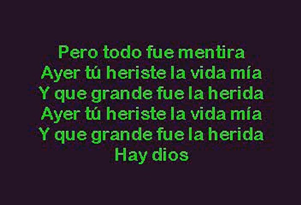 Juanes - La Paga (Karaoke)