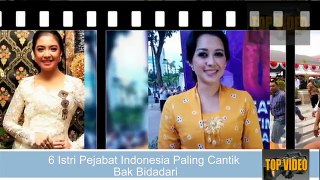 155.6 Istri Pejabat Indonesia Paling Cantik Bak Bidadari