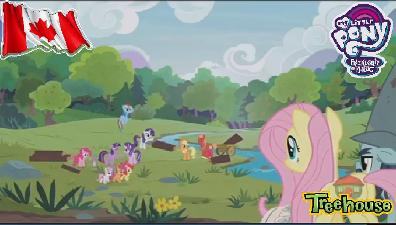 My Little Pony Friendship is Magic Temporada 7  Ep 148   Fluttershy Leans In  English (Treehouse) Canada  (G3)