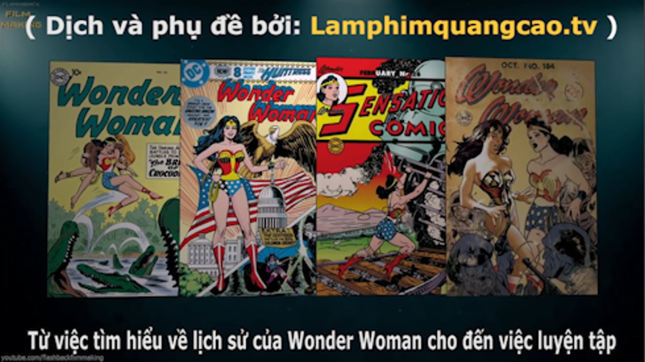 Tạo hình Wonder Woman trong phim Batman vs Superman