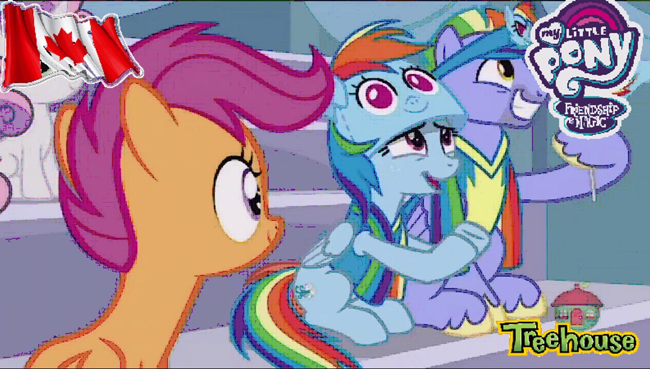 My Little Pony Friendship is Magic Temporada 7 Ep 150  Parental Glideance English (Treehouse) Canada (G3).