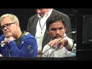 manny pacquiao i faced floyd mayweather with a bad injury - EsNews boxing
