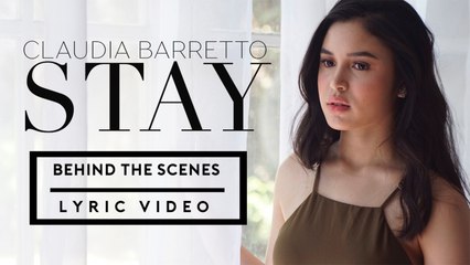 Claudia Barretto - STAY ( BTS with Lyrics )