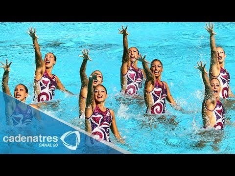 Nado sincronizado de México va por siete oros en Juegos Centroamericanos 2014